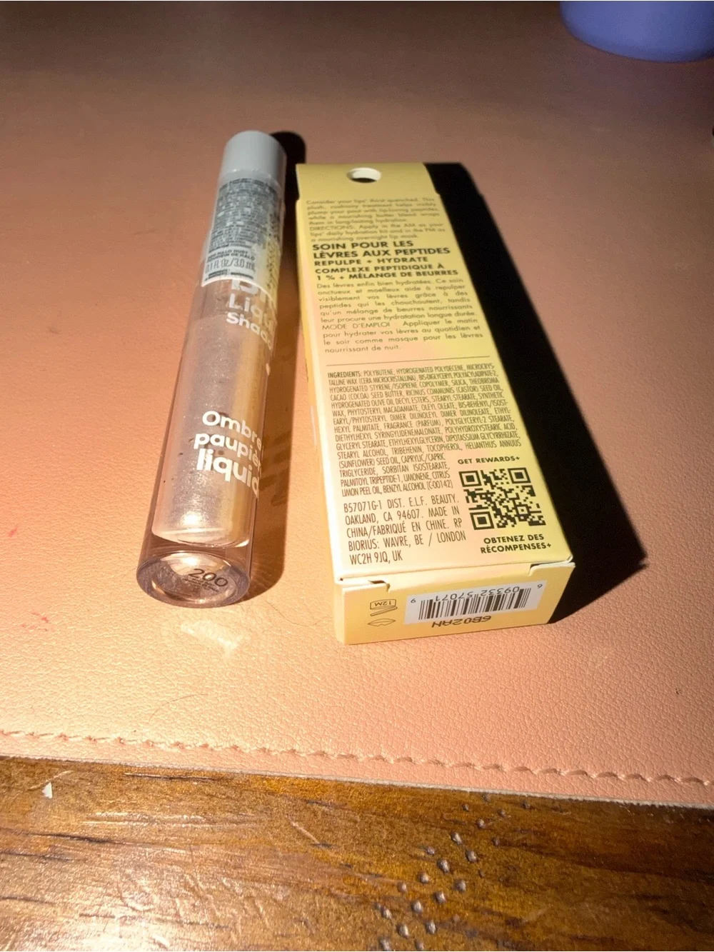 Almay Halo Dust Liquid Eye Shadow & Elf Peptide Lip Treatment
